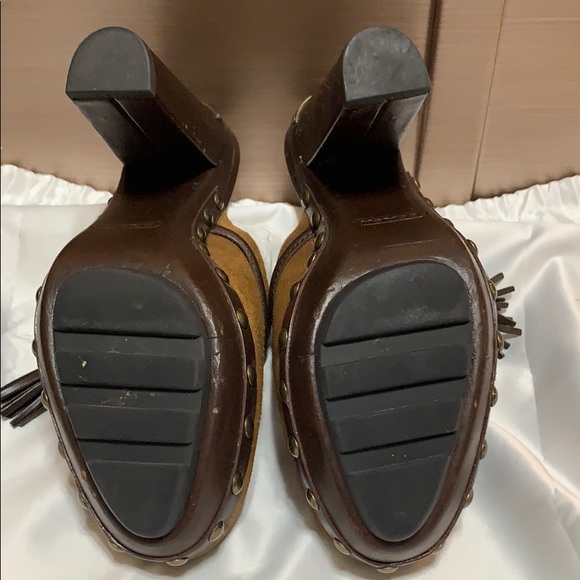 SOLD***Coach brown clogs! - Picture 3 of 3